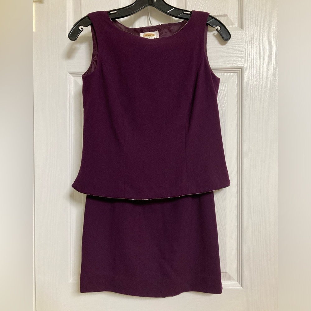 Talbots wool top and skirt 2P